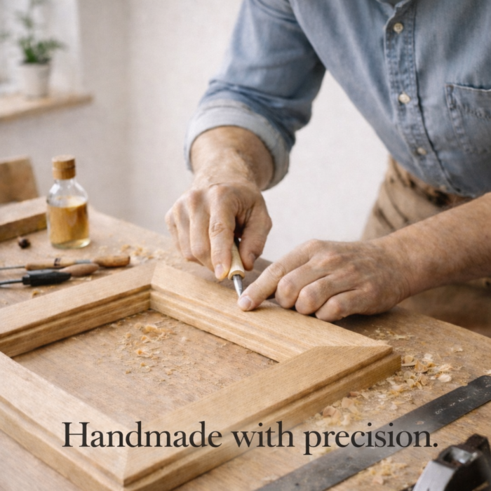 HANDMADE WITH PRECISION HANDMADE WITH PRECISION